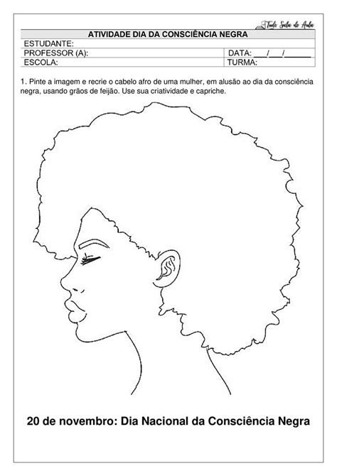 Atividades Consciencia Negra 7 Ano - Atividade Sobre A Consciencia Negra 7 Ano