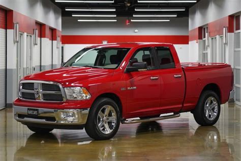 No Reserve 20k Mile 2010 Dodge Ram 1500 Quad Cab Big Horn 4x4 For Sale On Bat Auctions Sold