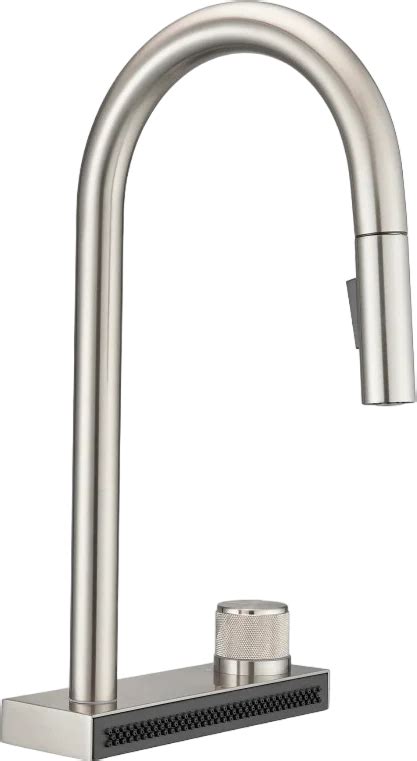 Смеситель для кухни Milacio Ultra MCU.556.SS сталь нержавеющая, с ...