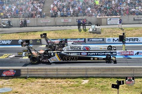 Tony The Sarge Schumacher Wins The Us Army T F Dragster With Dsr Team At The Mopar Mile High