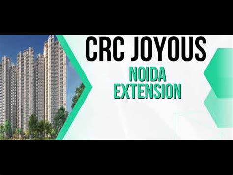 Crc Joyous In Noida Extension Bhk Flat Under Construction