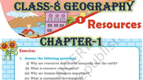 Class 8 Geography Chapter 1 Exercises RESOURCES YouTube