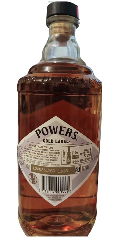 Powers Gold Label Ratings And Reviews Whiskybase