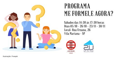 Programa Me Formei E Agora Presencial Sympla