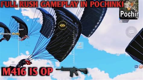 LANDING IN POCHINKI FULL RUSH GAMEPLAY PUBG MOBILE YouTube