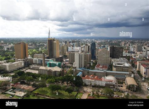 Nairobi Skyline, Kenya, Africa Stock Photo - Alamy