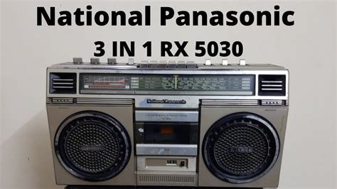 National Panasonic In Rx How To Operate Kaise Chalayien Price