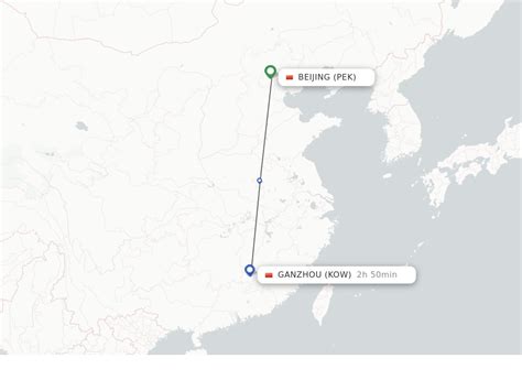 Direct Non Stop Flights From Beijing To Ganzhou Schedules