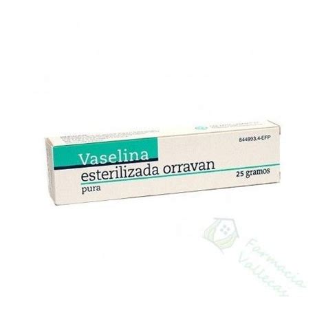 Compra Vaselina Esterilizada Orravan Pomada G Precio Online