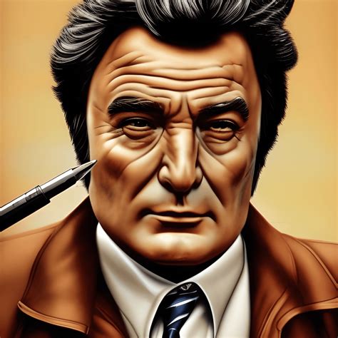 Columbo Detective Graphic · Creative Fabrica