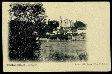 Neuville Sur Ain Le Ch Teau L Ravier Dit Bourg Carte Postale