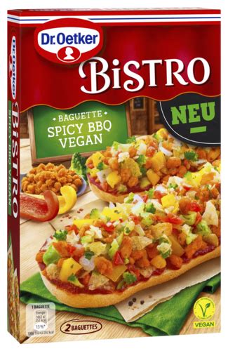 Bistro Baguette Spicy BBQ Vegan Bistro Baguette Dr Oetker