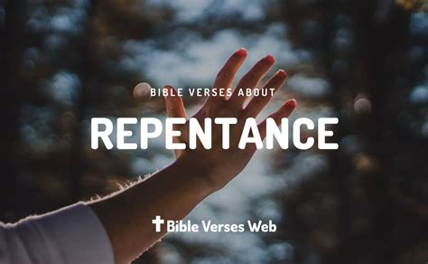 35 Bible Verses About Repentance | King James Version