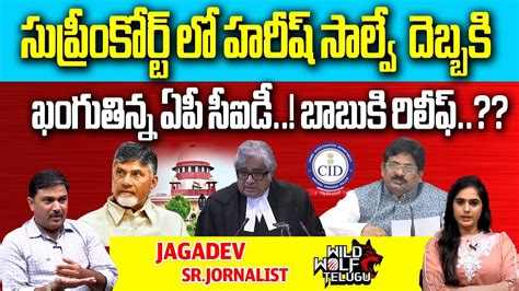 Chandrababu Case Supreme Court Judgement Ap Cid Harish Salve