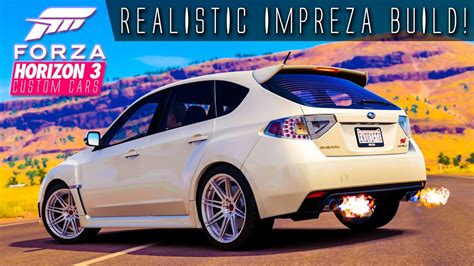 Realistic Clean Hp Impreza Wrx Sti Hatch Build Forza Horizon