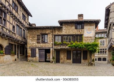 Architecture Main Square Perouges France Medieval Stock Photo 506385055 ...