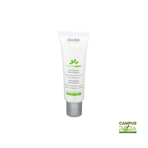 BABE STOP AKN CRÈME HYDRATANTE MATIFIANTE CAMPUS PARA PARAPHARMACIE