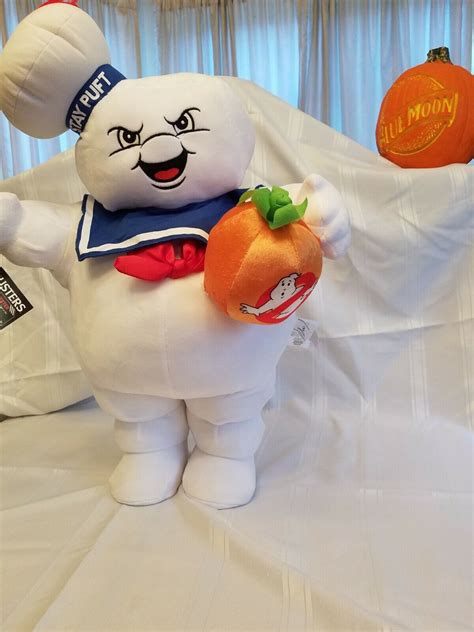 Ghostbusters Halloween Multicolor Stay Puft Greeter Decoration 24