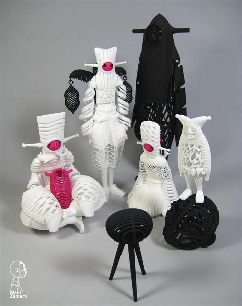 Mani Zamani’s 3D Printed Collectors Grade Toys Completely Defy ...