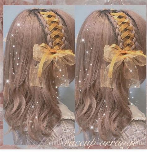 Pin De Lainey En Hair Peinados Kawaii Cabello Con Rulos Peinados