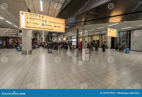 AMSTERDAM, NETHERLAND - OCTOBER 27, 2017: Amsterdam International ...