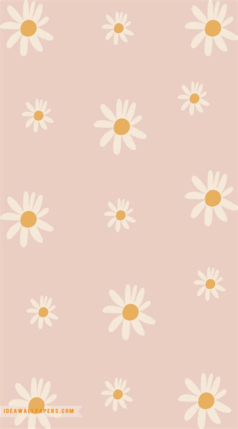 Cute Ios 16 3 Wallpapers Daisy Nude Background Idea Wallpapers IPhone Wallpapers Color Schemes