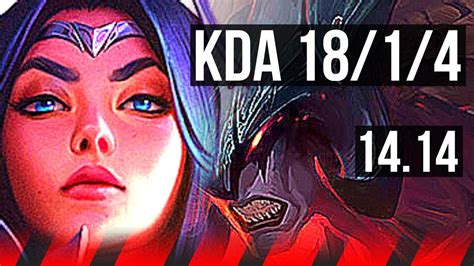 IRELIA Vs AATROX TOP 18 1 4 Quadra Legendary 7 Solo Kills VN