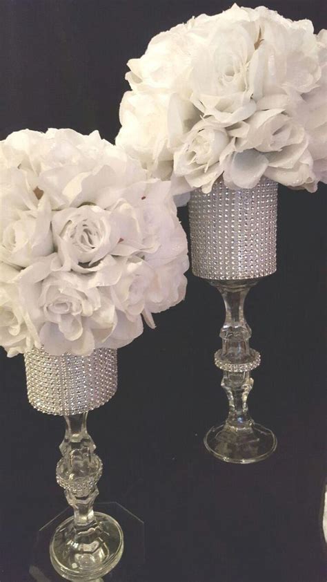 Crystal Rose Centerpiece - Weddings - Event Decor #2546938 - Weddbook