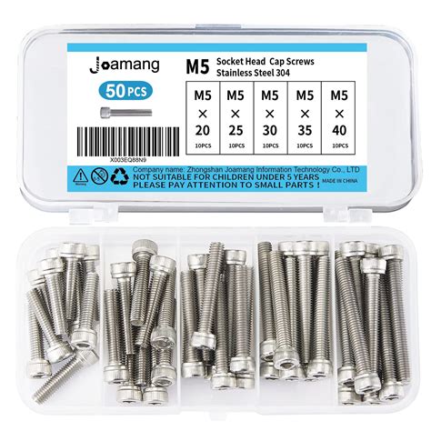 Joamang M X Mm Mm Mm Mm Mm Socket Head Cap Screws Bolts