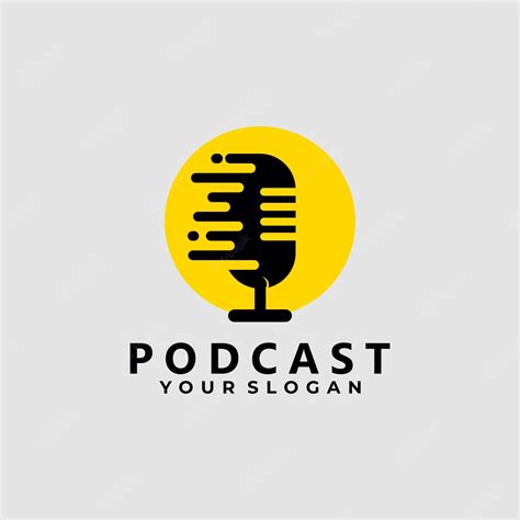 Premium Vector Podcast Logo Vector Design Template