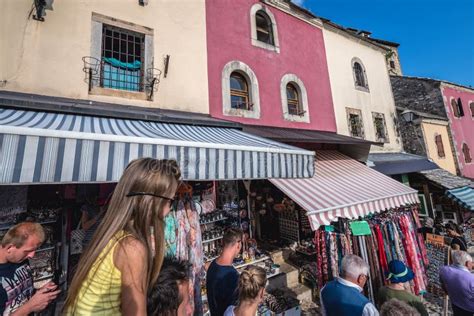 Old Town Of Mostar Bosnia And Herzegovina Editorial Image Image Of