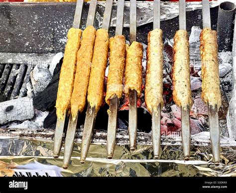 Seekh Kebab A Popular Kebab In South Asia Made From A Minced Meat