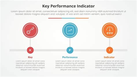 Kpi Key Performance Indikator Modell Infographik Konzept F R Eine