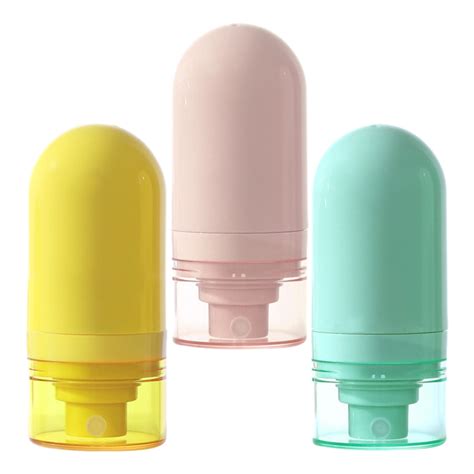 3pcs Liquid Shampoo Refillable Bottle Lotion For Travel Practical