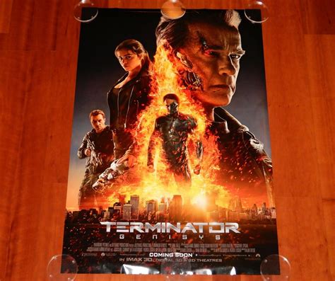 ORIGINAL MOVIE POSTER TERMINATOR GENISYS 2015 UNFOLDED INTL DS ADVANCE ONE SHEET - Boonsart shop