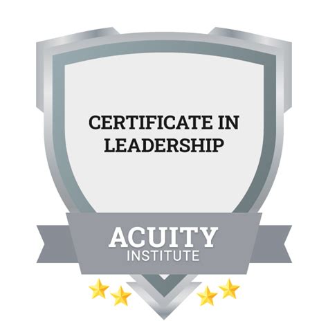 Leadership Certificate Credly