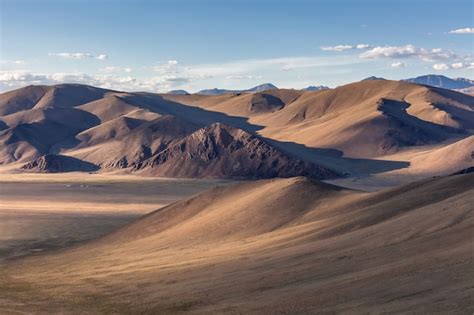 Premium Photo Typical View Of Mongolian Landscape Mongolia Steppe