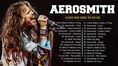 A E R O S M I T H Greatest Hits Full Album - Greatest Classic Rock Hits ...