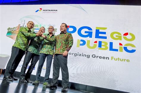 FOTO PT Pertamina Geothermal Energy Tbk Resmi IPO