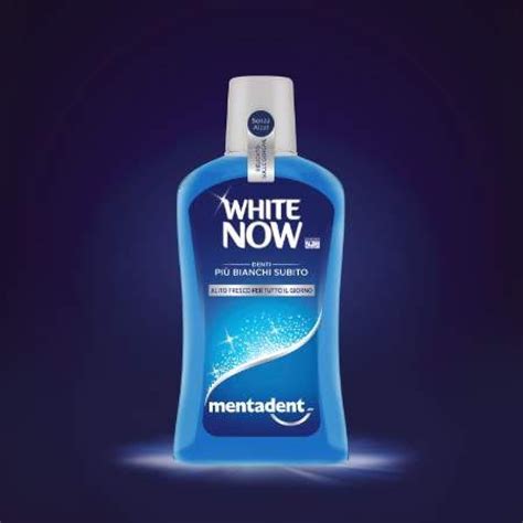 Unilever Italia Igiene Dentale Mentadent White Now Collutorio