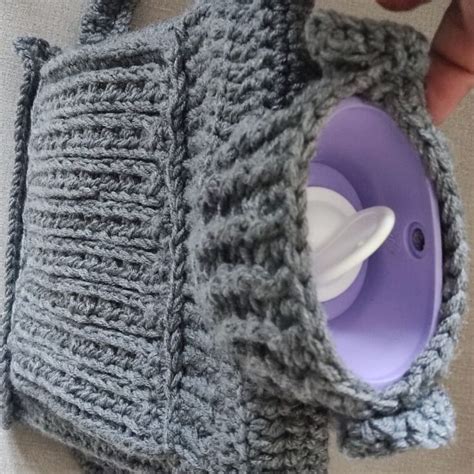 Crochet Hot Water Bottle Cover Pattern Fosbas Designs