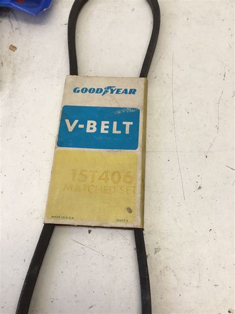 Goodyear 15t406 Accessory Drive V Belt Only 1 Belt Ebay