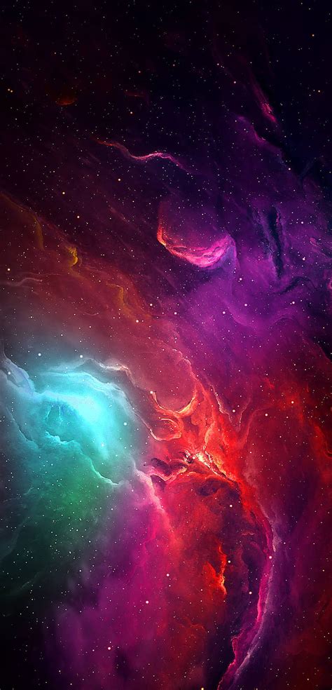 Share 133+ colorful space wallpaper 4k best - in.iedunet.edu.vn