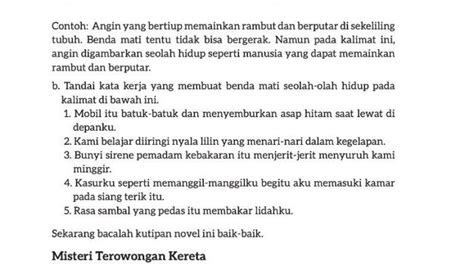 Kunci Jawaban Bahasa Indonesia Kelas 7 Halaman 12 Kurikulum Merdeka Kata Kerja