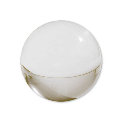 Contact Juggling Ball Acrylic Clear Mm