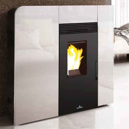 CLEO Estufa De Pellet 11KW Extraplana Inove Ecoenergia