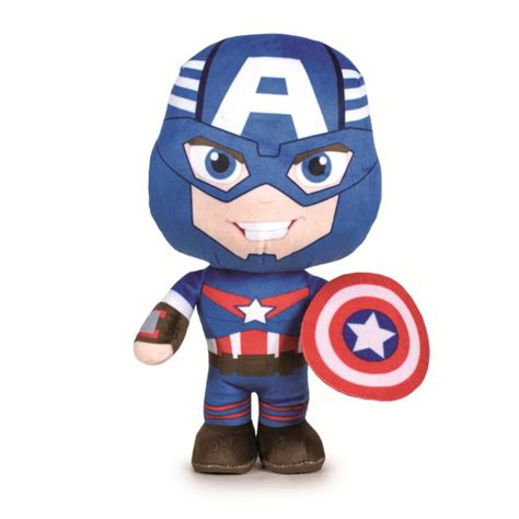 Marvel Mini Peluche Avengers Captain America 20 Cm