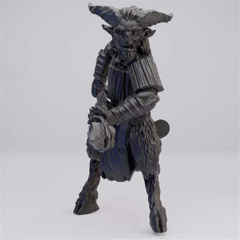 Hot Goblin Faun Spearman