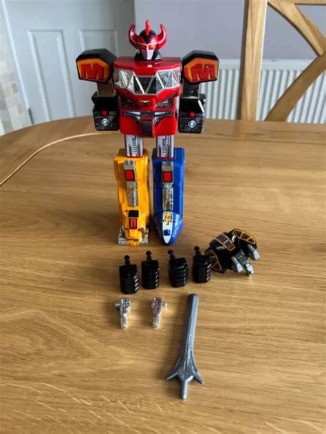 Power Rangers Mighty Morphin Inch T Rex Megazord Complete With All