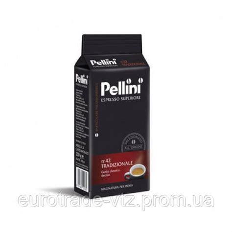 Кава мелена Pellini Espresso Superiore n 42 Tradizionale 250г ціна 107